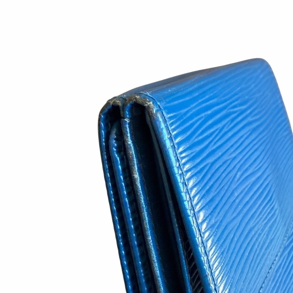 Louis Vuitton Blue Epi Elise Wallet 2007 VGUC - Picture 8 of 13